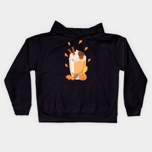 Pumpkin Spice Latte II Kids Hoodie